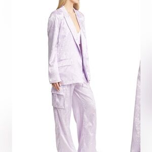 Dressed in LALA Light Purple Pantsuit